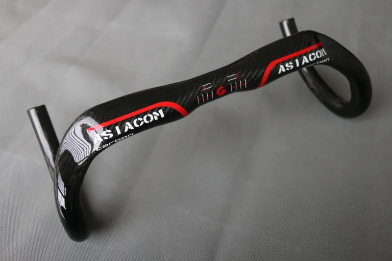 Руль дорожный карбоновый ASIACOM 3K 2017/31 8/380/400/420 мм 440 мм|racing bicycle handlebars|carbon road handlebarroad