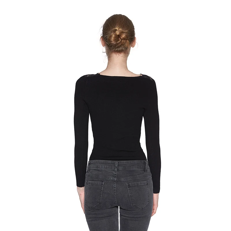 Женские комбинезоны GLO-STORY 2018 шикарный сексуальный свитер с длинным рукавом