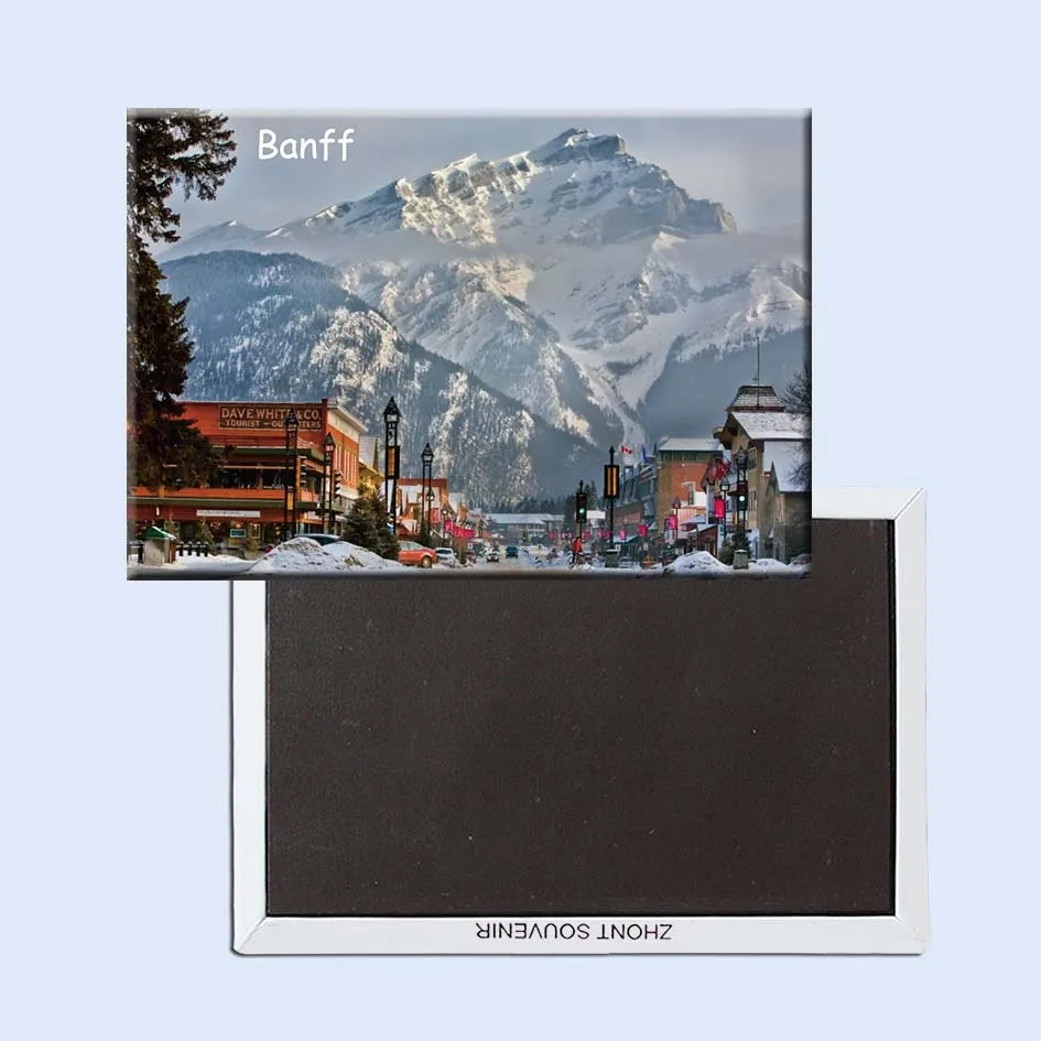 Канада магниты на холодильник 21050 Банф сувениры по всему миру Ландшафтный