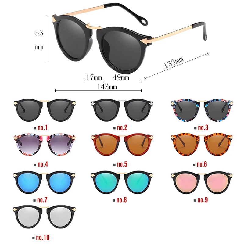 

iGUETTA Retro Round Sunglasses Women Brand Designer Alloy Sun Glasses Women 2019 High Quality Pointed Shape Frame UV400 IYJB139
