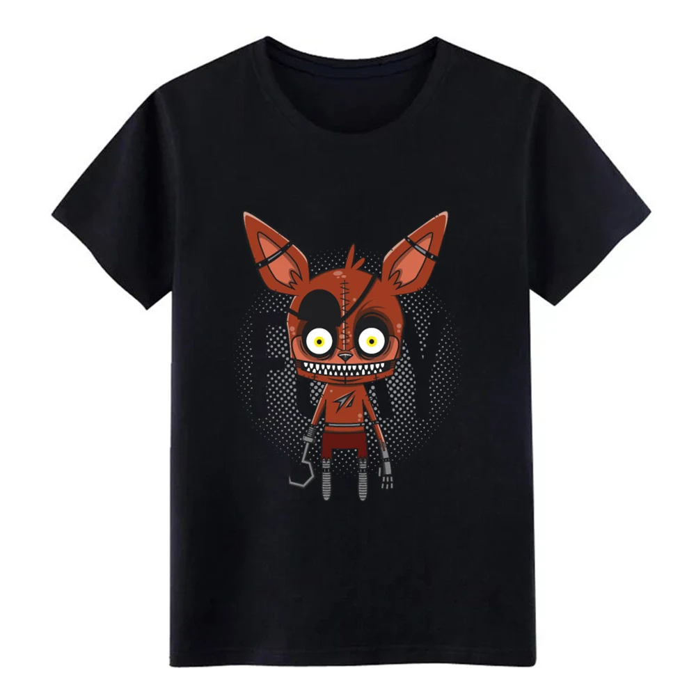 Fnaf foxy футболка на заказ с коротким рукавом S XXXL семья Солнечный свет Мода Летний