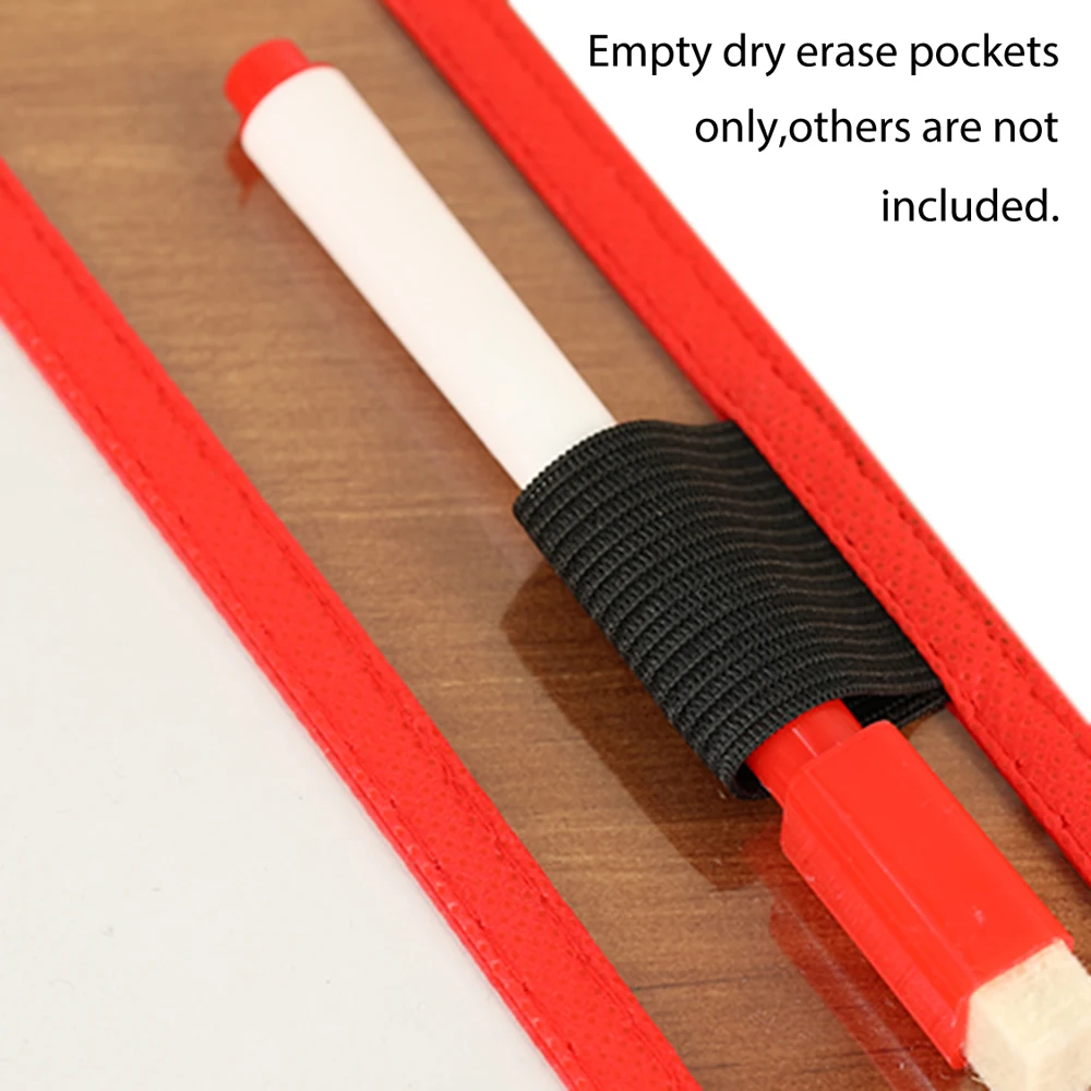 1 шт. многоразовые сухие стираемые карманы прозрачные для записи и протирания