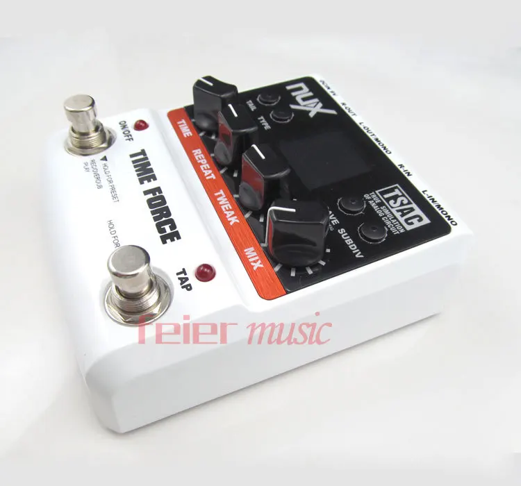 Педаль с эффектами NUX коробки отверстиями серия Force многофункциональная цифровая