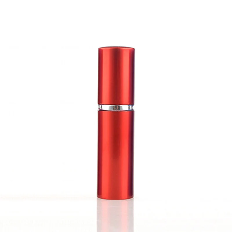 10ml Red 50 шт./лот 10 мл многоразовый портативный мини парфюмерный флакон с распылителем спрей путешественник алюминиевая пустая парфюмерная бутылка - Цвет: 10ml Red