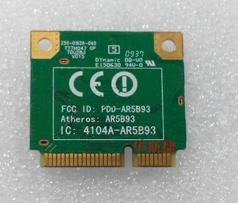 SSEA Новинка Atheros AR5B93 Половина мини PCI-E беспроводная WiFi карта 300Mpbs 802.11b/g/n |