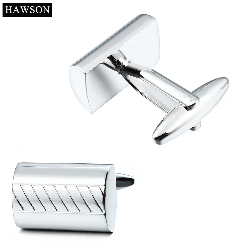 Formal Plain Metal Cufflinks for Business Gift HAWSON Jewelry Mens Shirt Accessory Button | Украшения и аксессуары