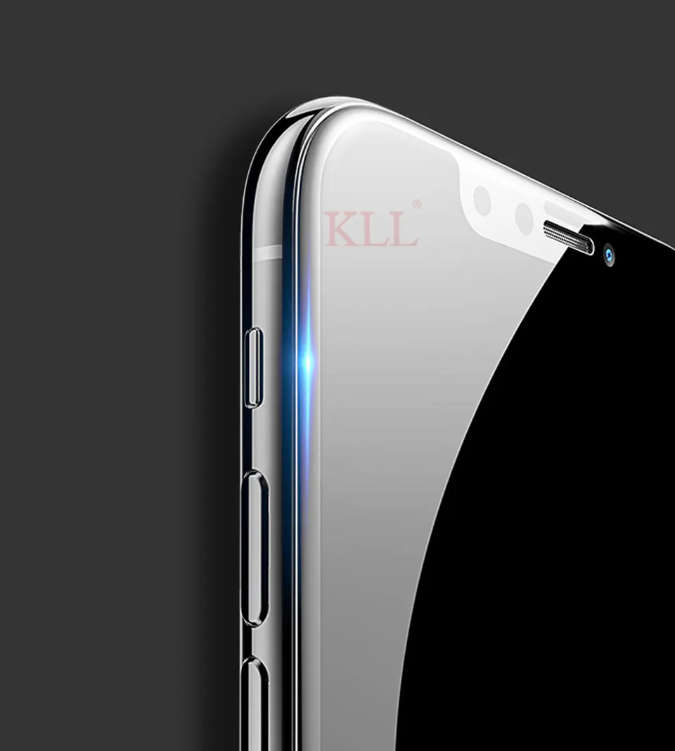 11D стекло для iPhone X XR XS MAX 9H полное покрытие холодная резьба изогнутые края протектор экрана для iPhone 6 6s 7 8 Plus закаленное стекло
