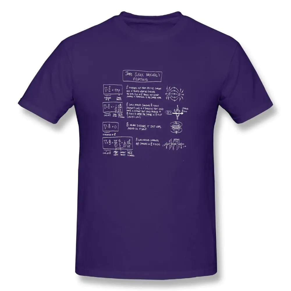 Maxwell футболка мужская с принтом Mastodon Maxwell's Equations [dark] Awesome мужская с коротким рукавом графическая Футболка мужская повседневная футболка - Цвет: purple
