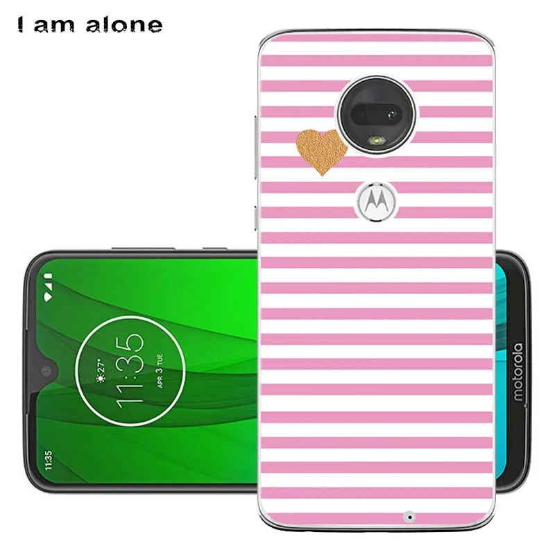 Чехлы для телефонов I am alone для Motorola Moto G7 G7 Play G7 power из мягкого ТПУ для мобильных телефонов модные сумки для Moto G7 - Цвет: Soft TPU HH62