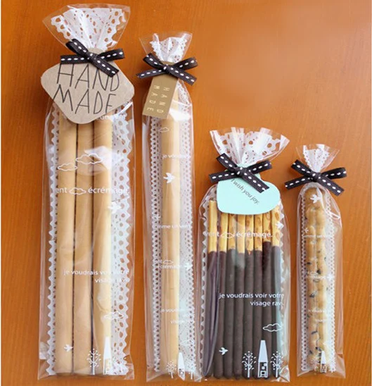 500pcs Transparent lace pattern cookie bag, gift wrapping paper plastic bags , chocolate bars packing bag
500pcs Transparent lace pattern cookie bag, gift wrapping paper plastic bags , chocolate bars packing bag