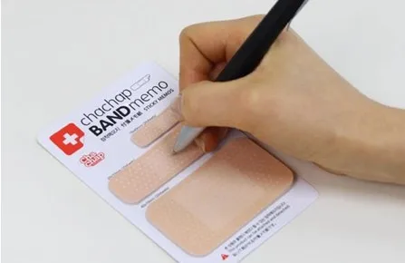 Стационарный Pengiriman Gratis Kebaruan Perban модель самоклеящаяся Memo Pad Catatan Lengket набор Hadiah Alat
