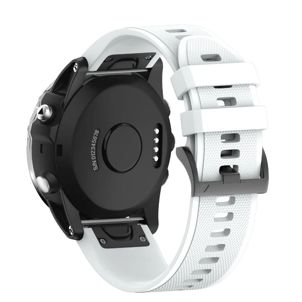 Быстрый Легкий силиконовый ремешок для часов Garmin Fenix 5 Sapphire Quatix Forerunner 935 подход S60