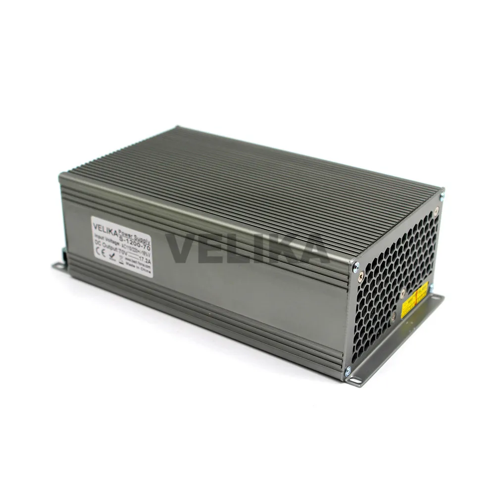 70V DC источник питания 1200W AC преобразователь импульсный DC70V 17.2A драйвер для DIY 3D