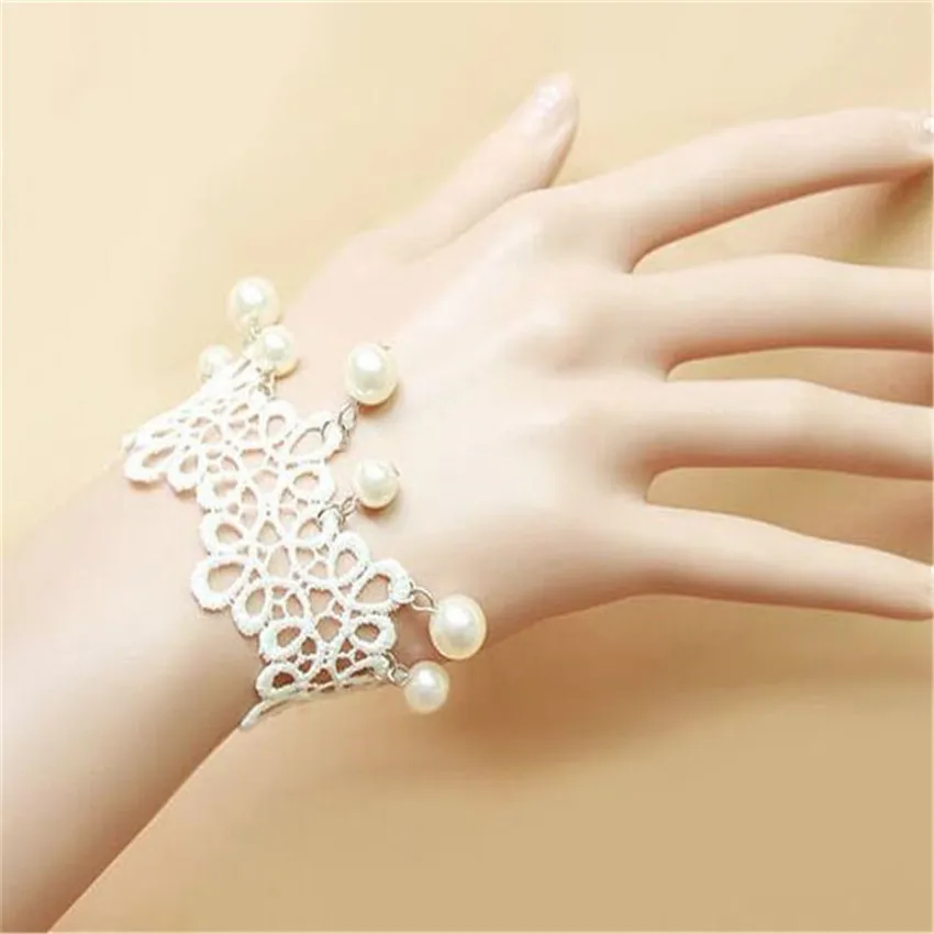 MHS. SUN 2017 новые модные элегантные браслеты с искусственным жемчугом белые