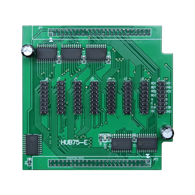 HUB75E внутренний RGB полноцветный HD видео светодиодный экран модули с поддержкой 1/2