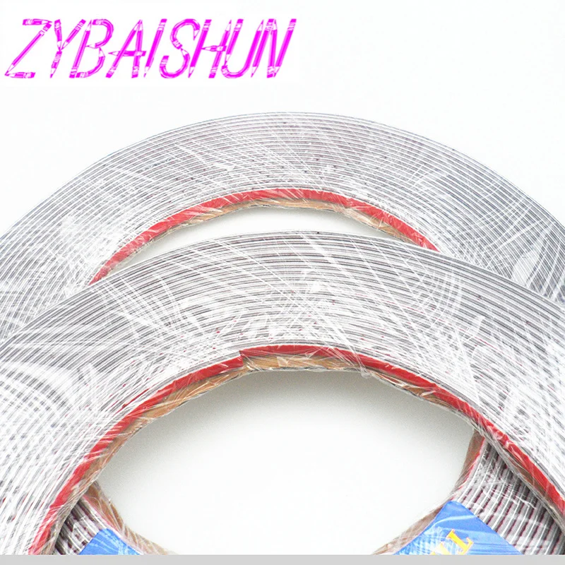 10mm x 15m car chrome hair styling tools decoration band decoration for  Kia Rio K2 K3 K5 K4 Cerato,Soul,Forte,Sportage R,SORENT