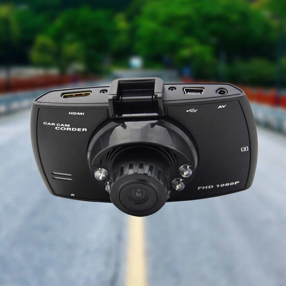 2 дюйма 720 P двойная Автомобильная камера Dash Cam ночного видения 120 ° широкоугольный