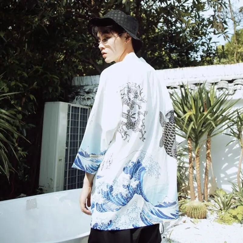 Традиционные японские кимоно для мужчин юката пижамы Традиционная японская