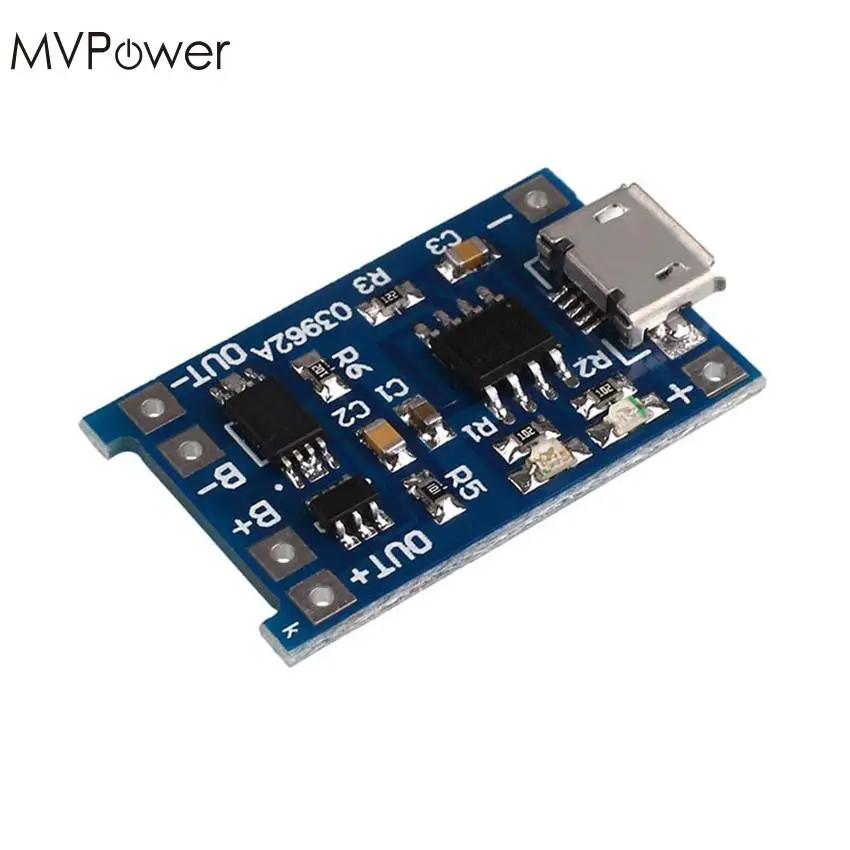 Материнская плата MVpower 5 в 1 а Micro USB для зарядки аккумулятора модуль зарядного