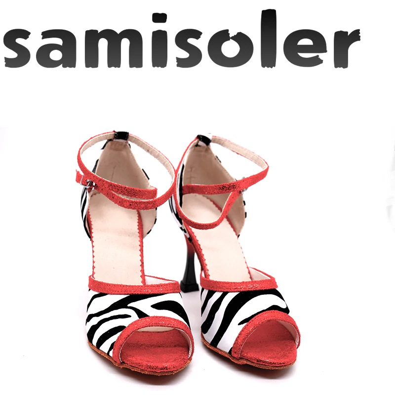 Samisoler/новые женские танцевальные туфли для латинских танцев танго сальсы бальных