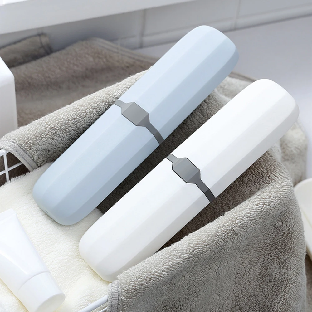 1PCs Portable Travel Toothbrush Protect Holder Case Hiking Camping Toothbrushes Toothpaste Container | Дом и сад