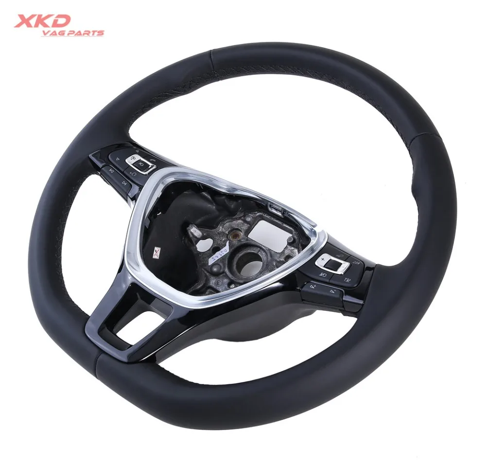 Кожаное Многофункциональное рулевое колесо для телефона J etta MK6 15 16 Golf MK6B Passat B8