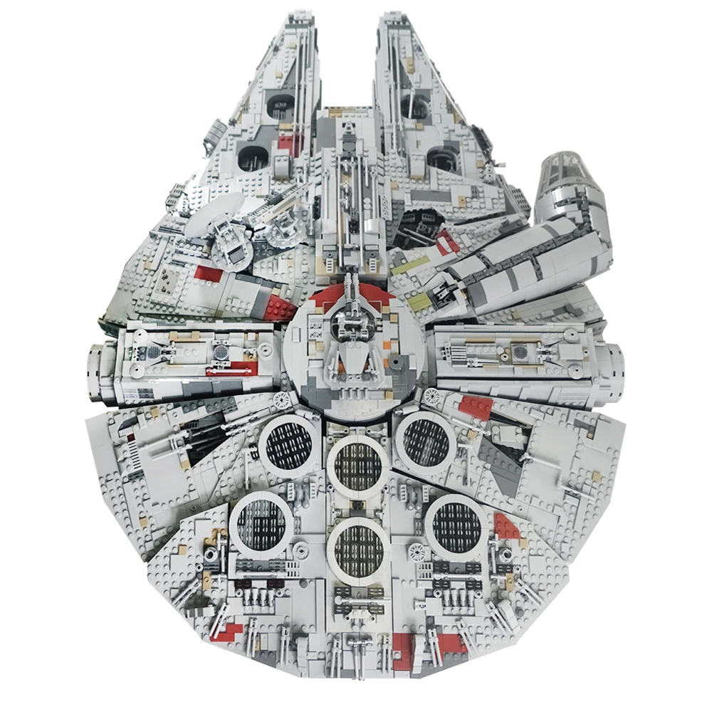 Lepin 05132 Звездный Разрушитель Millennium Falcon LegoINGs 75192 Кирпичи Модель Строительные блоки