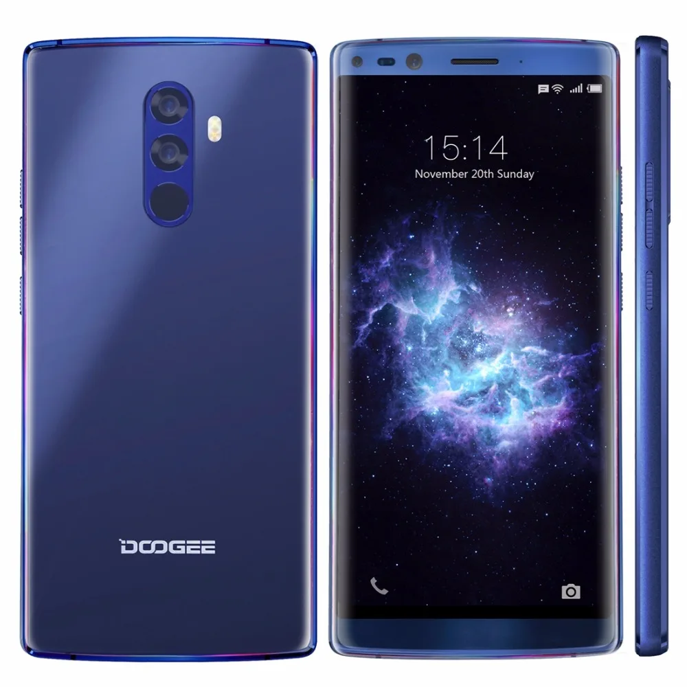 Doogee Mix 2 смартфон 6 ГБ Оперативная память 64 Встроенная 5.99 дюймов fhd + helio P25