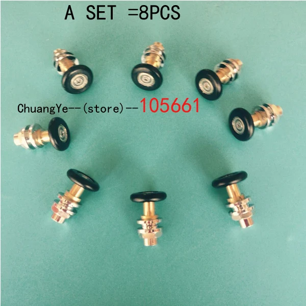 Ролик для душевой двери диаметром колеса 27 мм | Обустройство дома