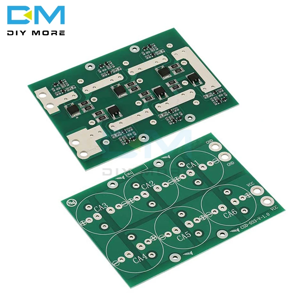 Diymore 2 3 В 5 в 7 85 50F 100F 220F 360F 400F 500F для суперконденсатора защитная