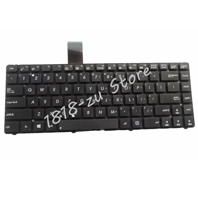 YALUZU английская клавиатура для ноутбука Asus 400V R400 A45VD A45VM A85V A45V A45 K45V A85 K45VD R400VD Черный