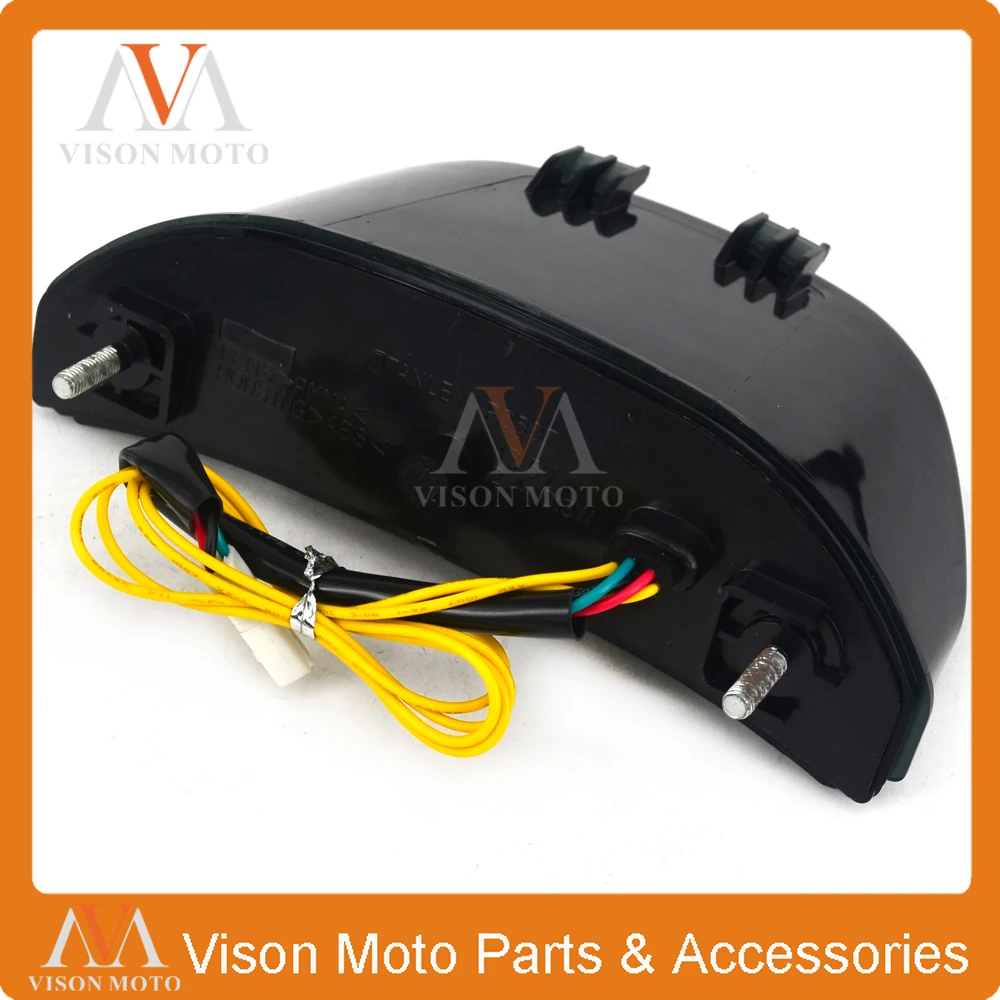 Задний фонарь Тормозные сигналы СВЕТОДИОДНАЯ встроенная лампа для HONDA CBR600RR 2003 2004