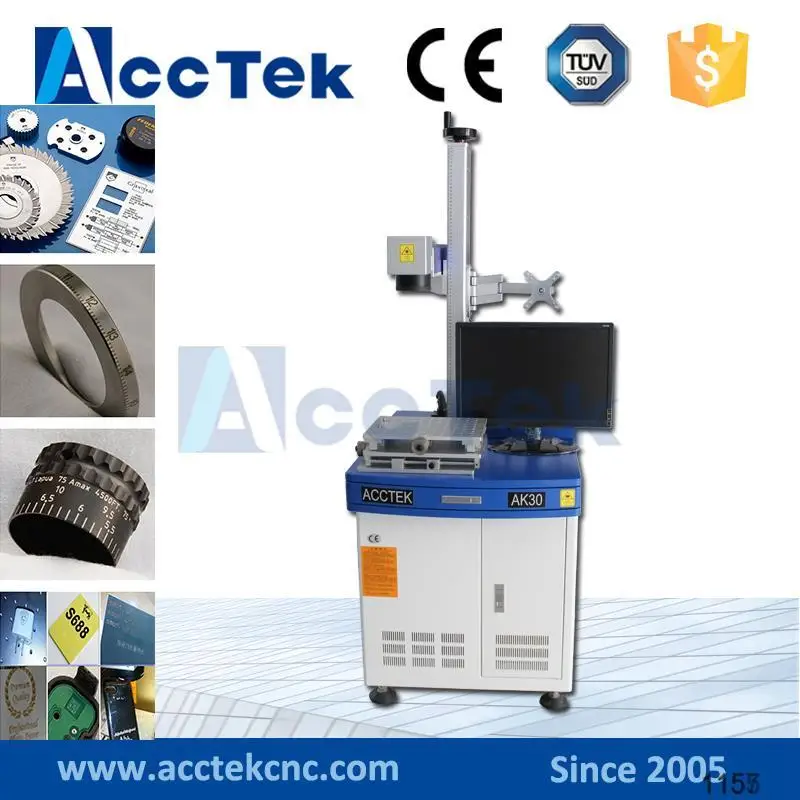 Высококачественная волоконная лазерная маркировочная машина 10 Вт 20 30 50