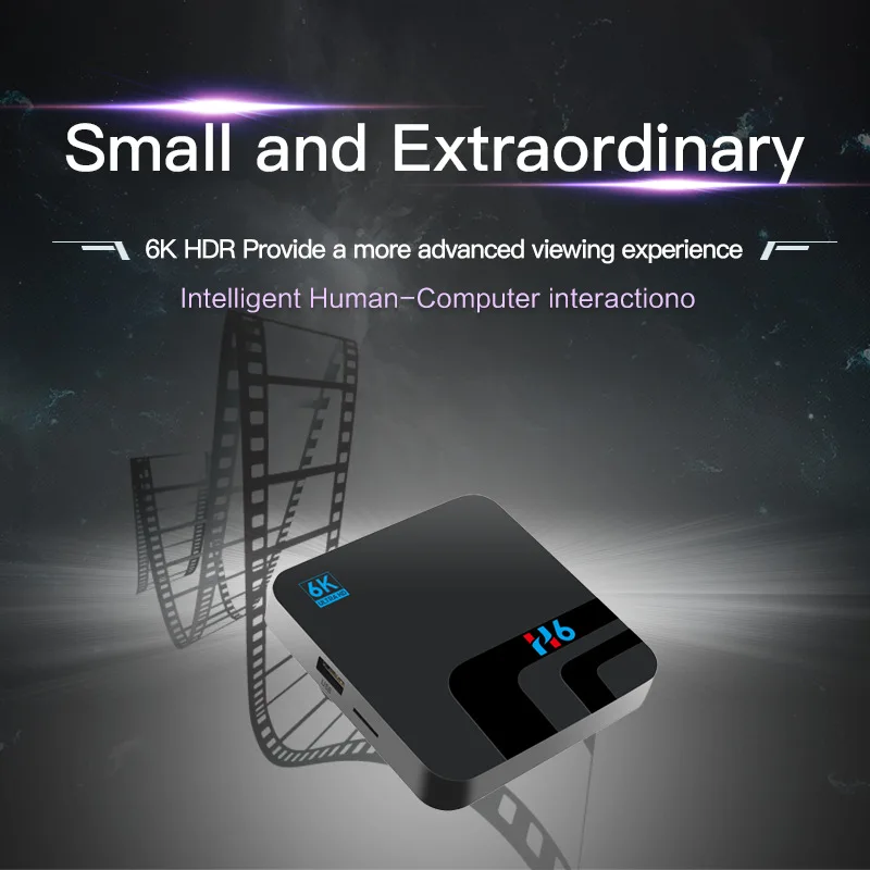 H6 Ultra Smart tv Box Android 9,0 Allwinner H6 четырехъядерный процессор 4 Гб ram 32 Гб USB 3,0 6K Playstore Youtube Wifi телеприставка PK MX10 PRO
