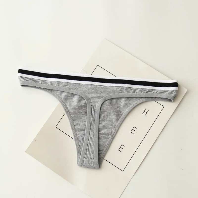 Women's Underwear Seamless Cotton T Panties G-String Thong Female Sexy Intimates Ladies Lingerie Briefs |