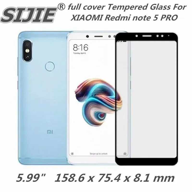 Полное покрытие закаленное Стекло для Xiaomi Redmi Note 5 Pro note5 prime global 6 х 5.99 дюйма Экран