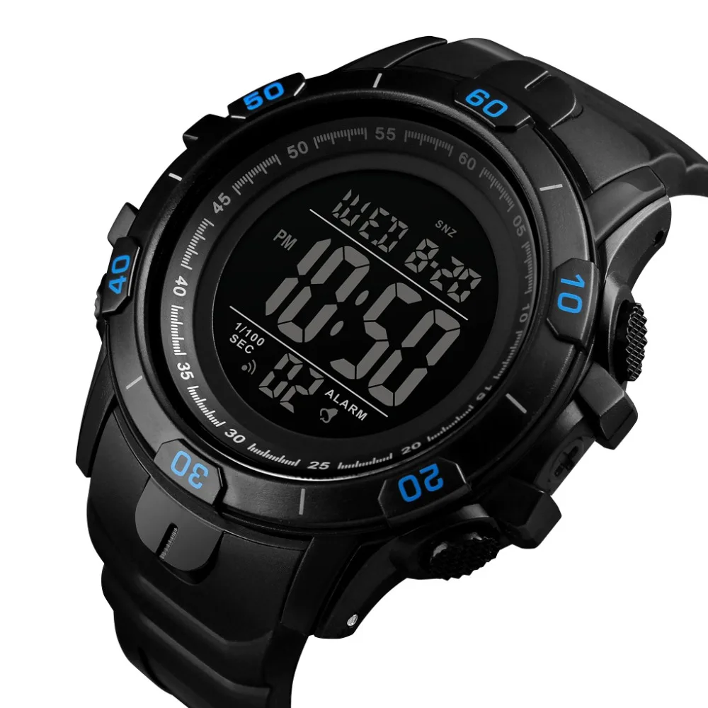SKMEI Outdoor Sports Watches Men Fashion Waterproof Digital Watch Men's Wrist Alarm Clock Relogio Masculino | Наручные часы