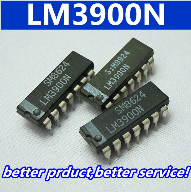 Бесплатная доставка 15 шт./лот в наличии can pay LM3900N LM3900 LM3900AN DIP14 гарантия