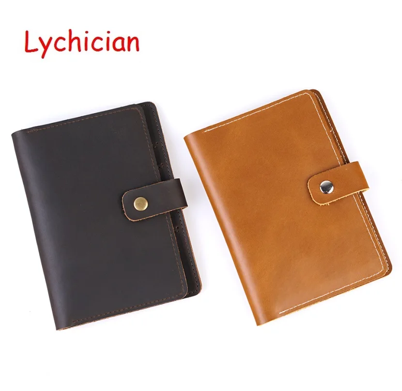 Винтажный Классический кошелек для паспорта с держателем карт из коровьей кожи