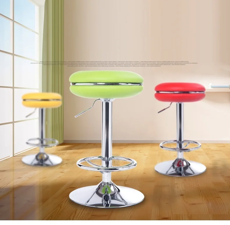 Барный стул ресторан свадебное платье магазин стула зеленый красный orange белый
