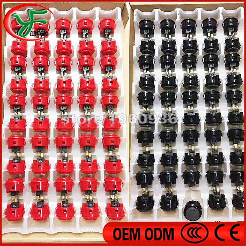 10 шт. кнопки для аркадных игр|sanwa push button|sanwa buttonsarcade cabinet buttons |