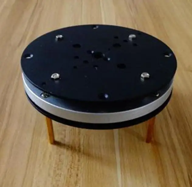 

Metal Circular Rotating Base Camera Photography Turntable for Standard Servo F17314