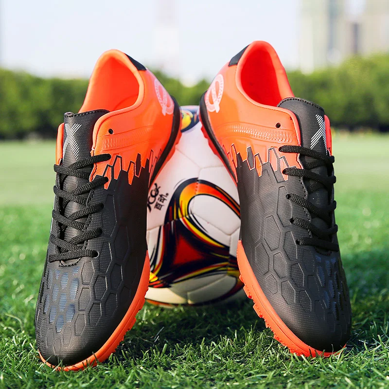 Оригинальные взрослые мужские профессиональные Messi X 18 1 AG/TF футбольные бутсы для