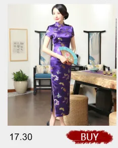 Китайское мини-платье из шелка и сатина Qipao Cheongsam, сексуальное платье с принтом и коротким рукавом, старинное винтажное черное платье синего цвета