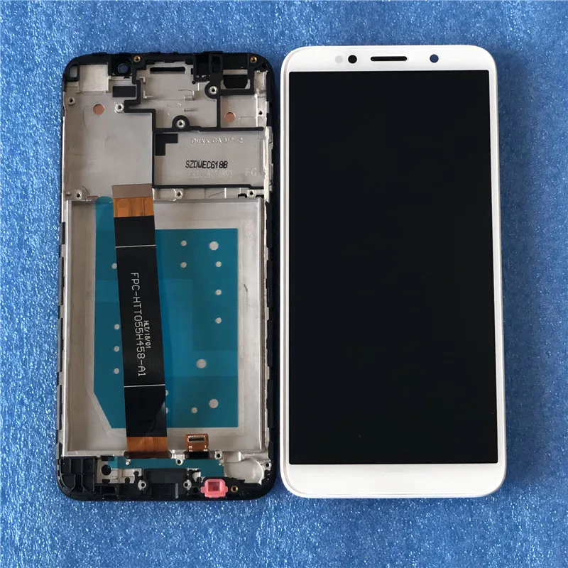 Для 5,4" huawei Y5 Prime DRA-L01/DRA-LX2 ЖК-экран+ сенсорный дигитайзер Рамка Y5 DRA-LX2/DUA-LX2/DUA-L21