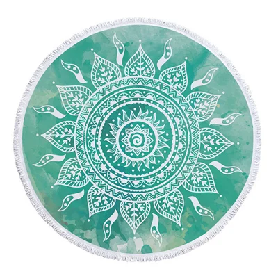 Pattern 14 Macaron, арбуз, круглое пляжное полотенце, микрофибра, пляжное полотенце, s, для полотенца для взрослых, ванная комната, кисточка, Тропическое полотенце для путешествий, микрофибра - Цвет: Pattern 14