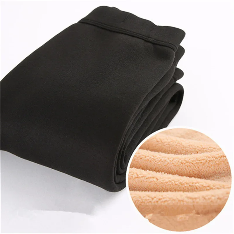 Детские Зимние флисовые плотные леггинсы утепленные брюки с эластичной резинкой