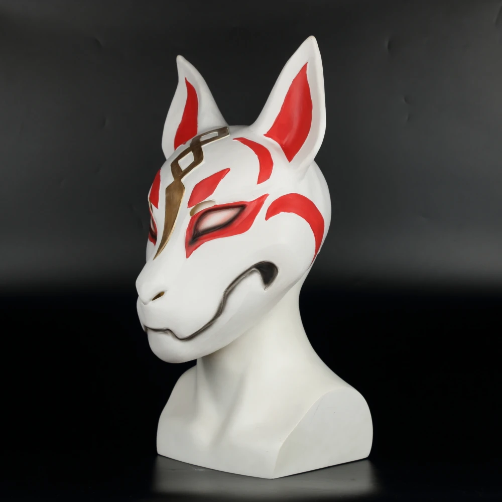 2018 игра Дрифт маска лиса kitsune животное Полная Голова для взрослых унисекс