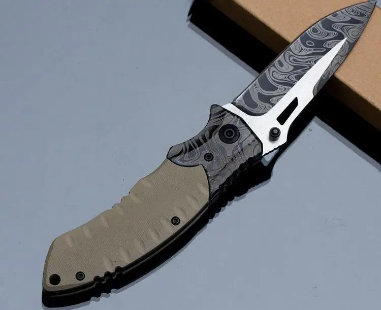 LLxxmm G10 складной нож 4cr13mov стальное лезвие походный Охотничий Тактический