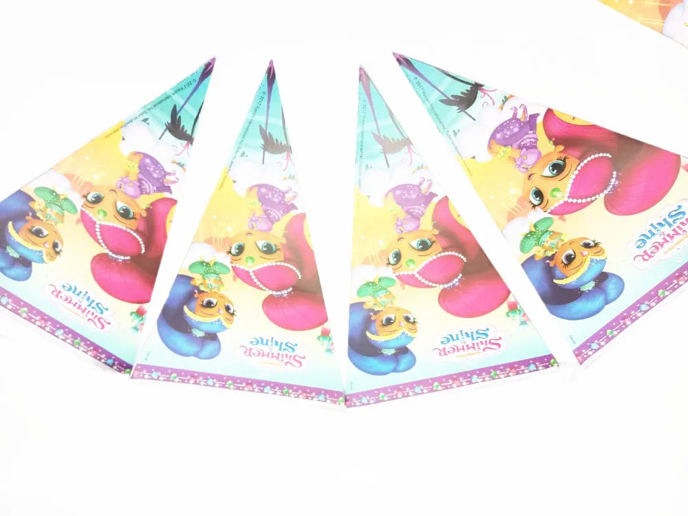 61 шт. shimmer and shine Вечеринка дня рождения событие поставки одноразовый набор